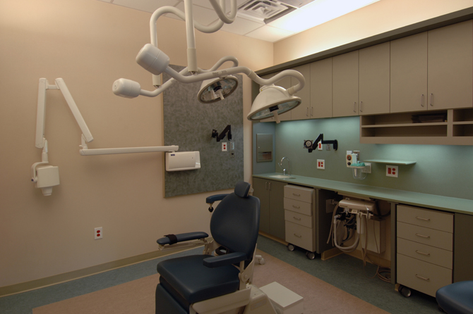 Ben Massell Dental Clinic Exam Room